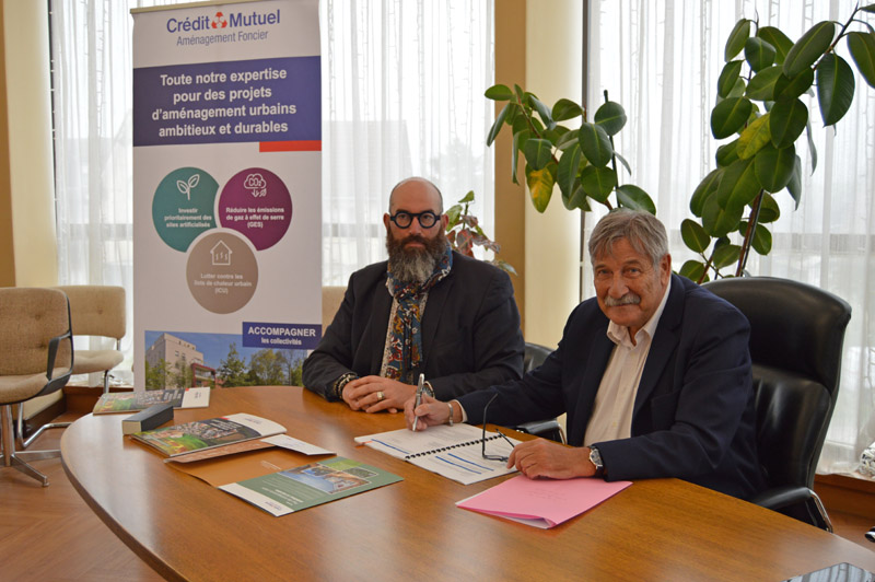 Une signature importante pour l'avenir de la cité 8
